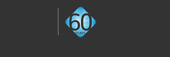 BSI quality logos and graphic celebrating being established for 60 years
